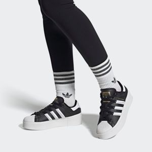 Brand New Adidas Bonega Platform Shoes Women’s Size 10